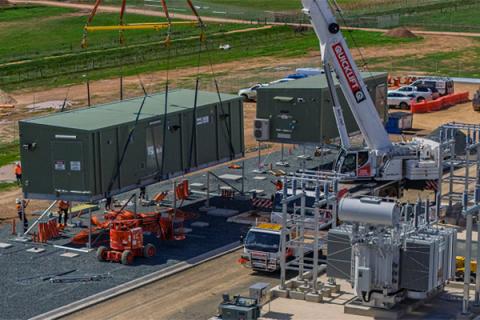 Downer delivers electrical switch room for solar farm Downer delivers electrical switch room for solar farm