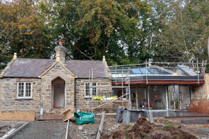Image: Visitor centre and café in progress