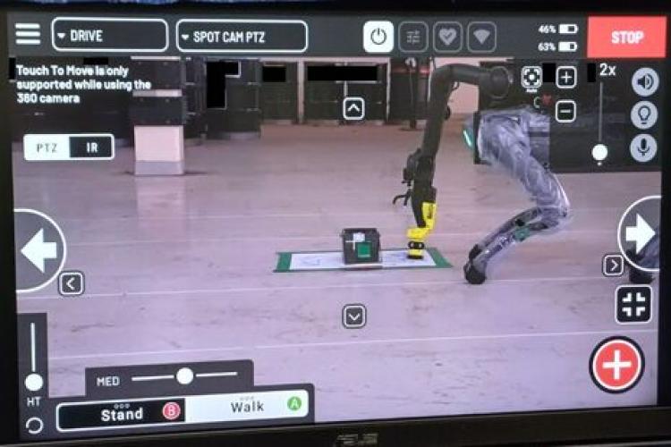 Sellafield Robot Swabbing Sellafield Robot Swabbing