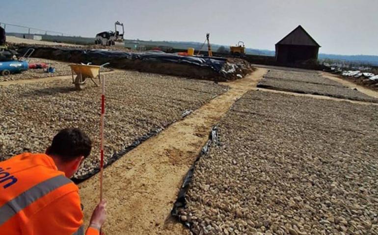 Housebuilder Setting Out Surveys - Lucion Survey