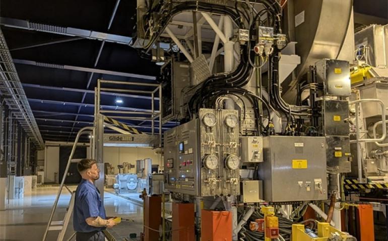 Sellafield flocculant retrieval